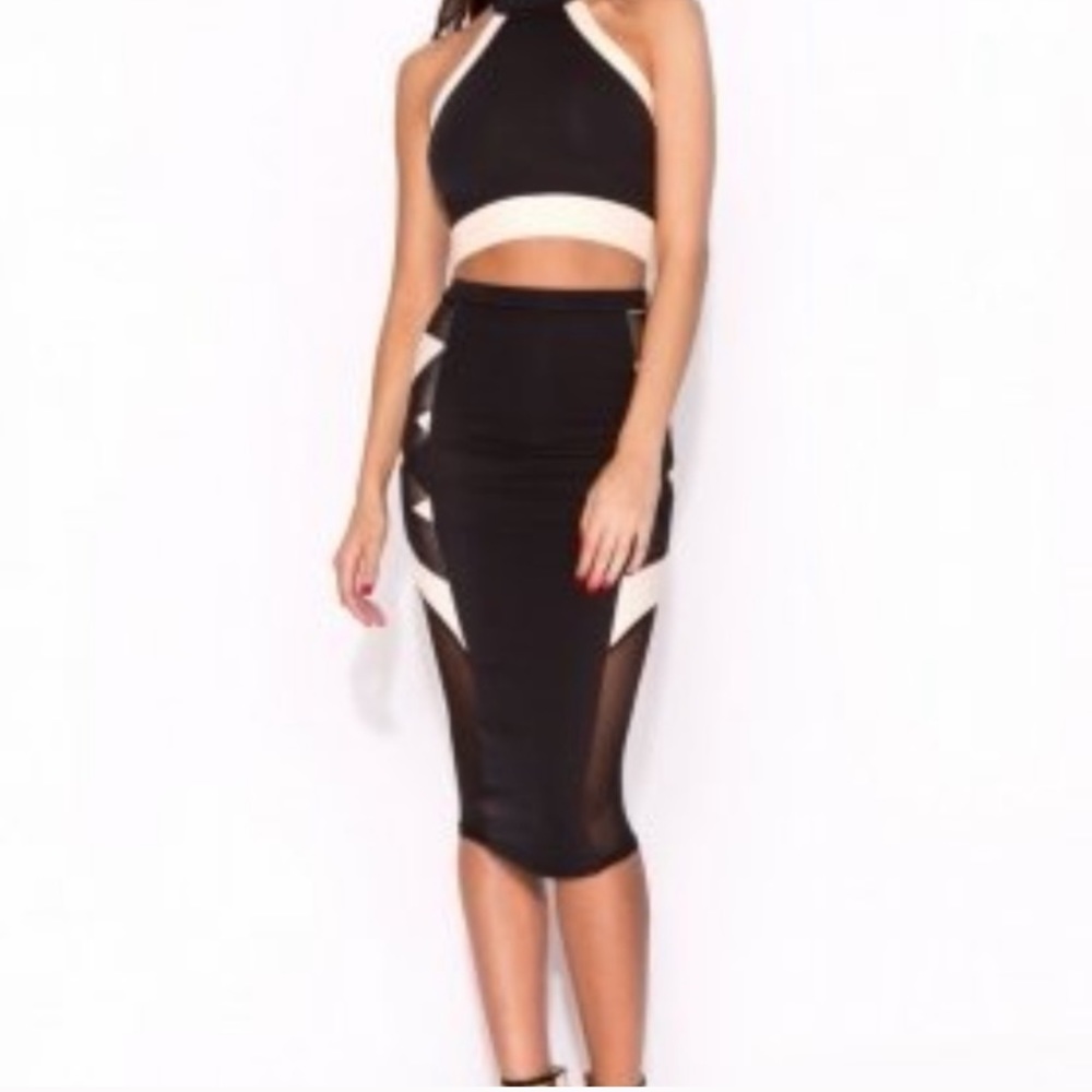 Brand new without tags 2pc Top & Skirt set